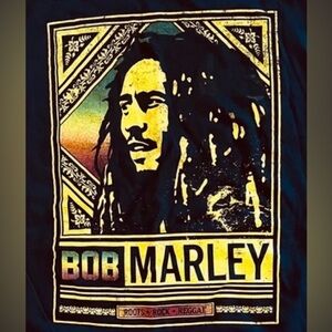 XL Afrocentric Bob Marley Roots Rock Reggae 2012 Cotton Rastafarian T-shirt.